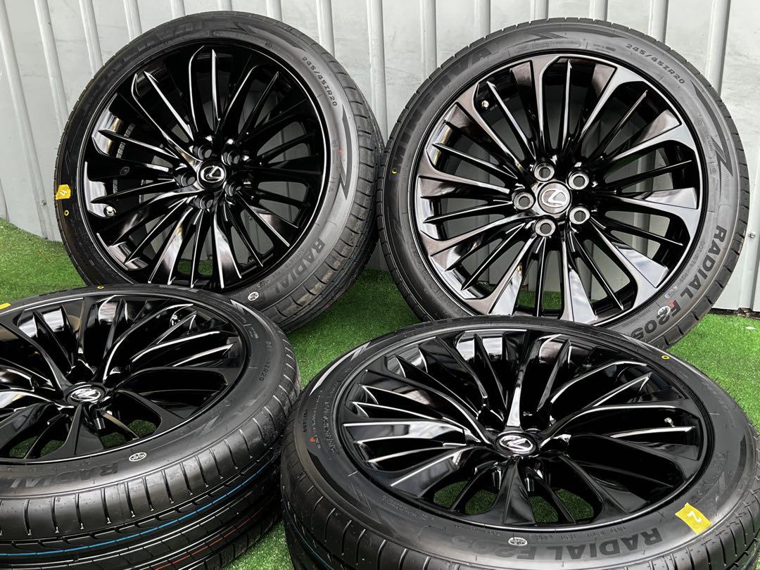 LS500 純正　オプション　ホイール　レクサス　LEXUS ls500h ② レクサス LS500(50系)純正オプション20inch | 中古タイヤ