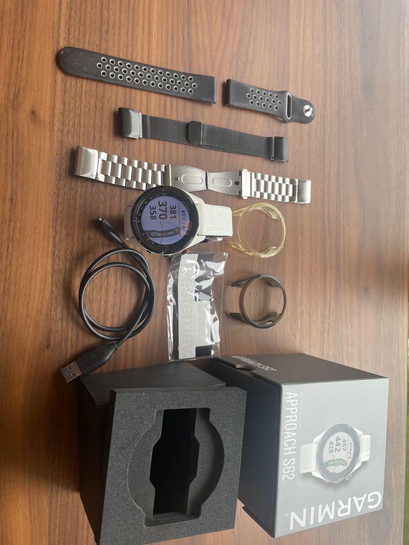 【中古】GARMIN approach S62 ゴルフウォッチ