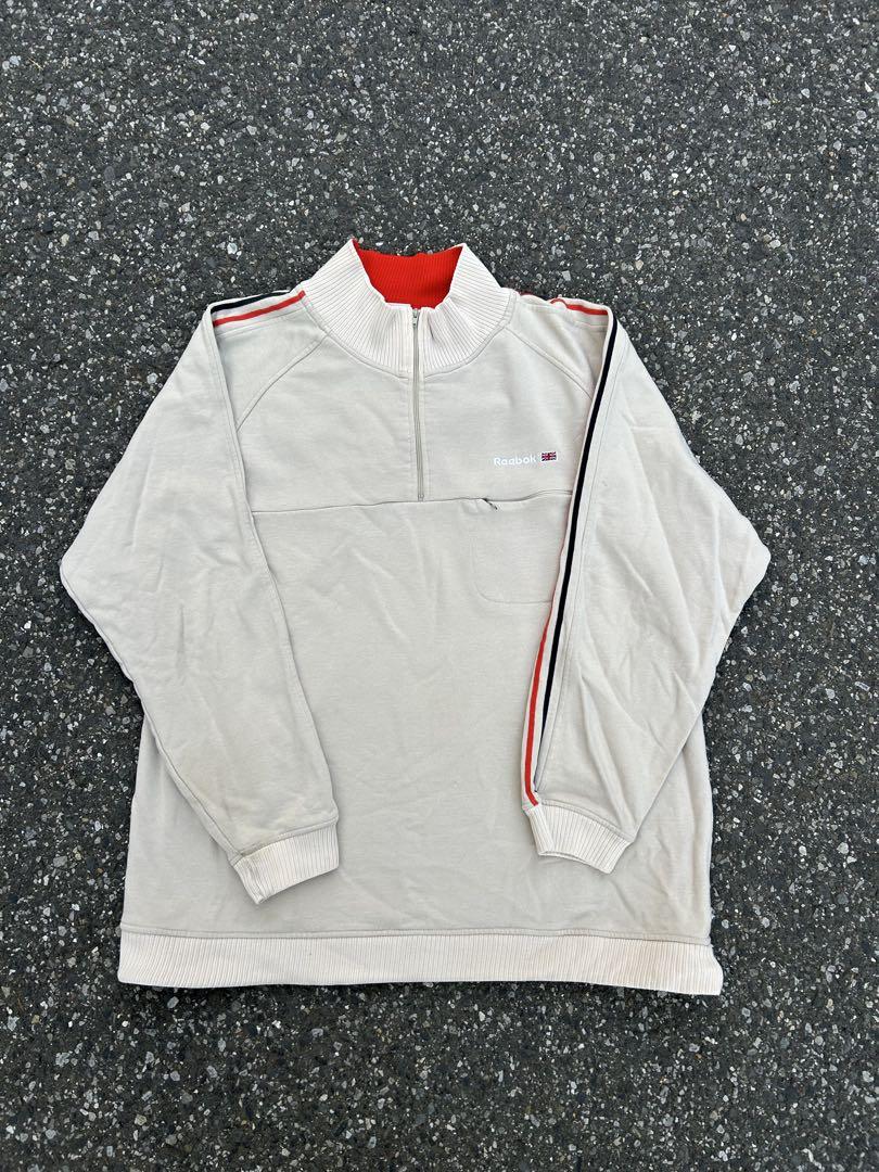 90’s-00’s Reebok ハーフジップスウェットビンテージ