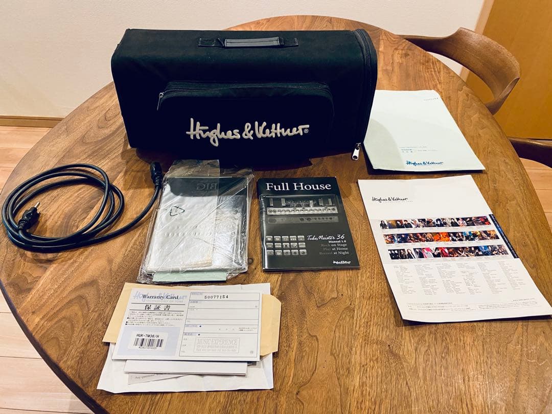 安心発送】 Hughes&Kettner エレハモのロシア管入り Head TM36 アンプ