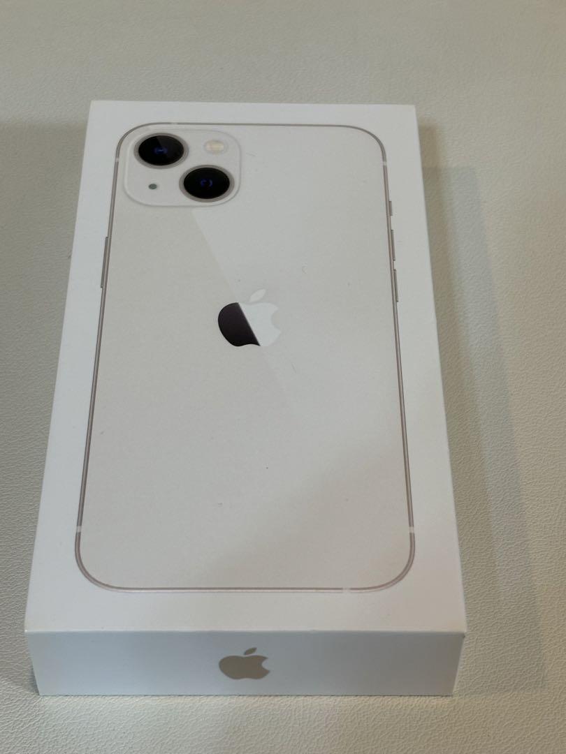 iPhone13本体 スターライト128GB 箱付き
