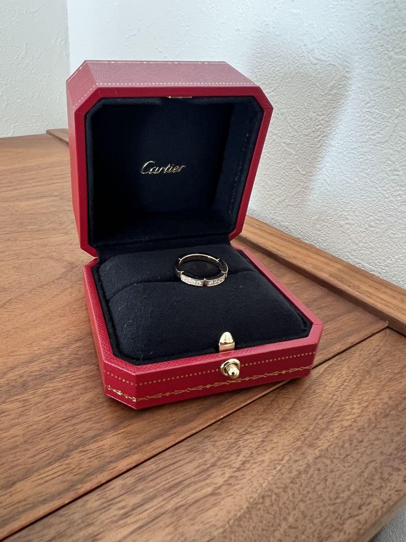 【Cartier 】マイヨンピンクゴールドダイヤモンドリング