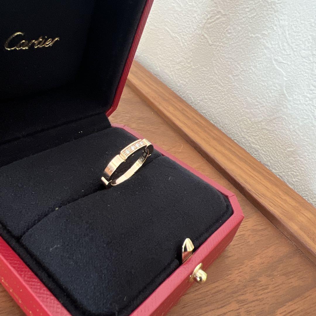 【Cartier 】マイヨンピンクゴールドダイヤモンドリング