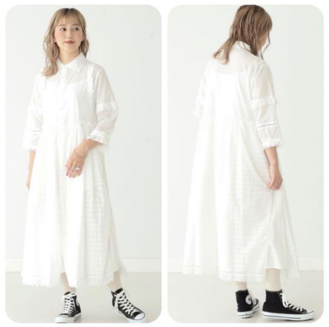 TORI-TO × BEAMS BOY レース&ギャザーOP