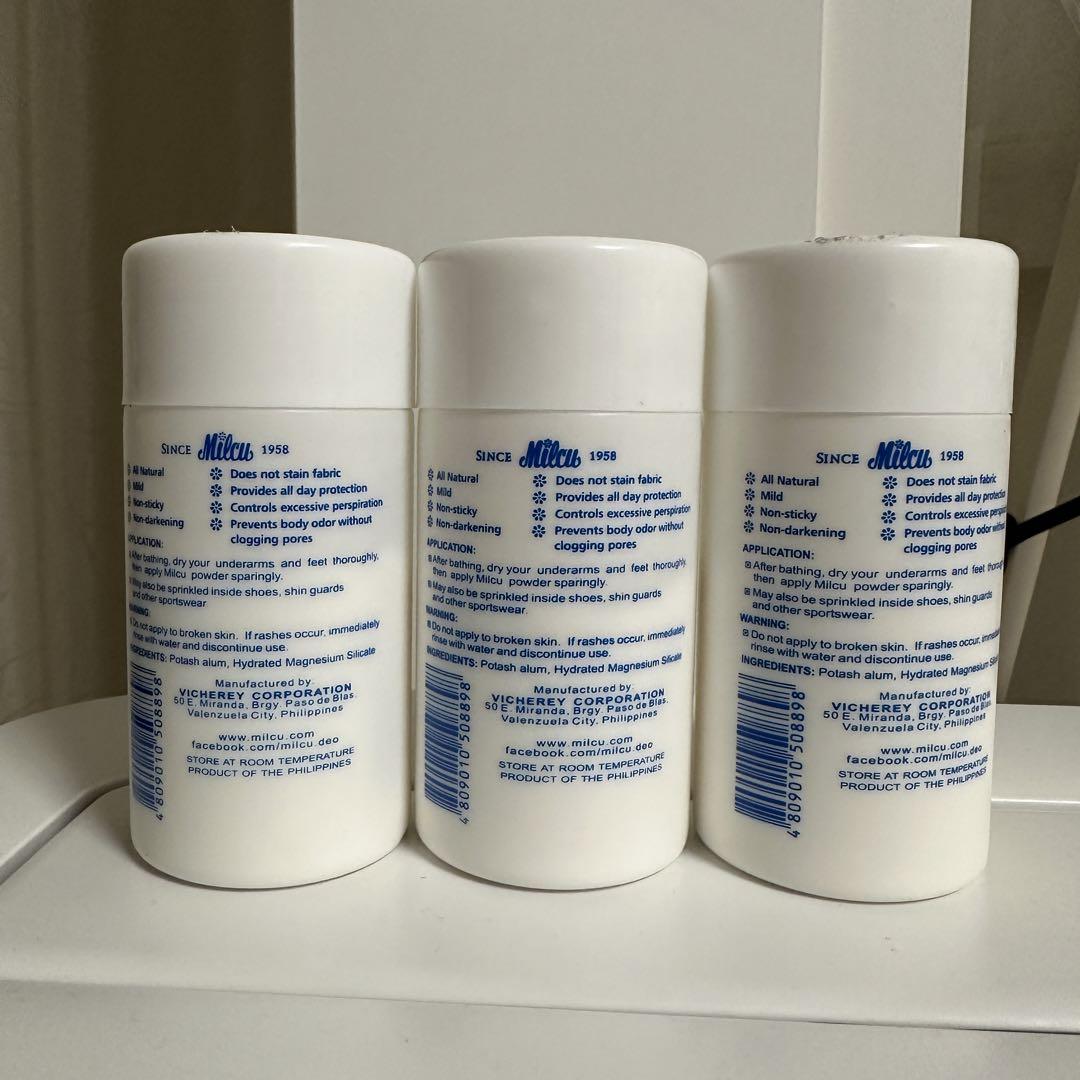 (ゆり)様　Milcu デオドラント40g＊20個 Amazon.com: Milcu 腋下和足部除臭粉80 克大型Milcu 出品: 美容