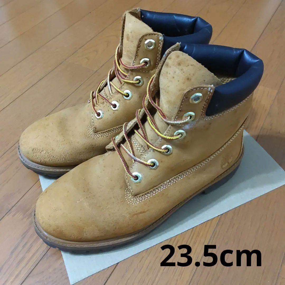 Timberland ベージュ ハイカット ブーツ