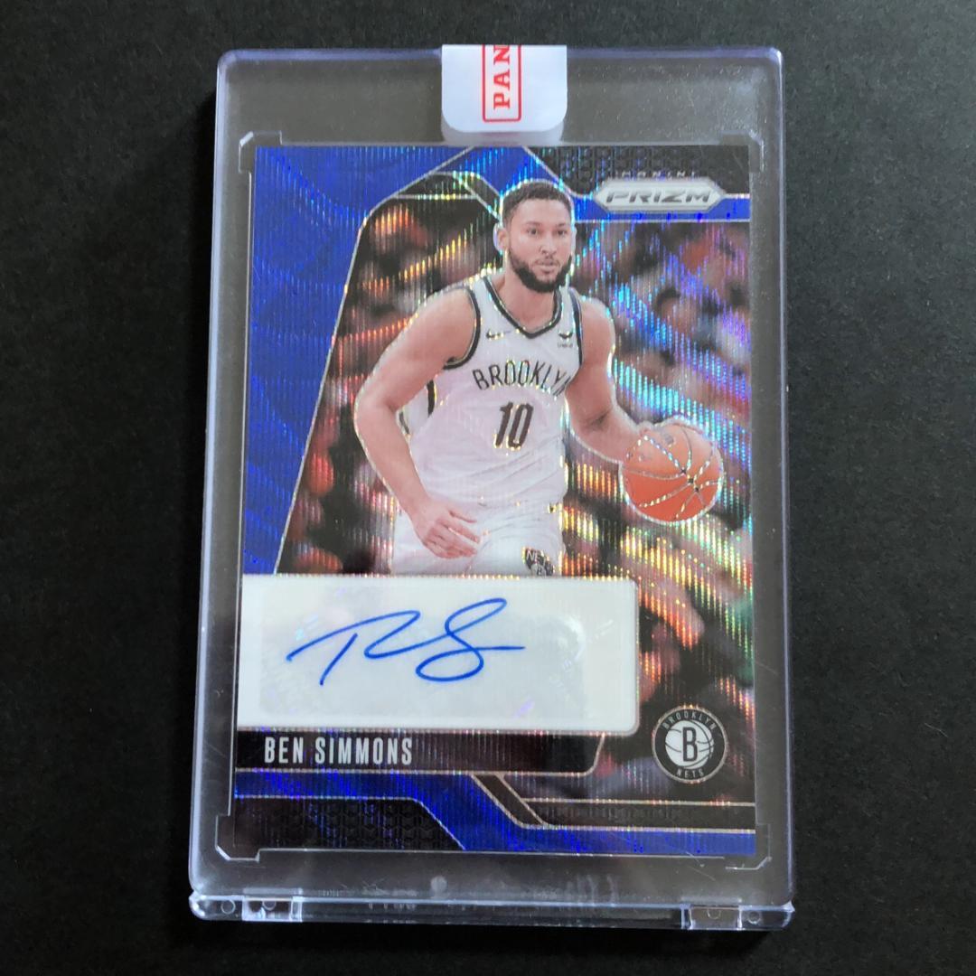 Ben Simmons ベン・シモンズ Prizm Blue Wave Auto - メルカリ