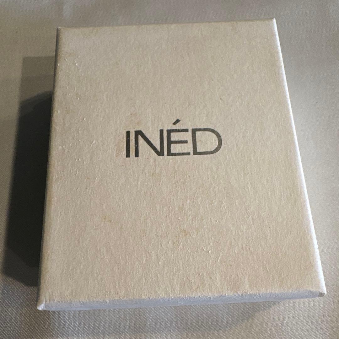 INED イネド　キュービックジルコニアネックレス　シルバー925