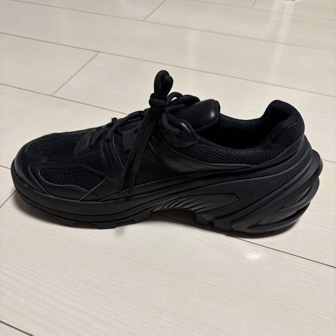 OPENING ACT 黒 スエード モカシンシューズ Vibramソール