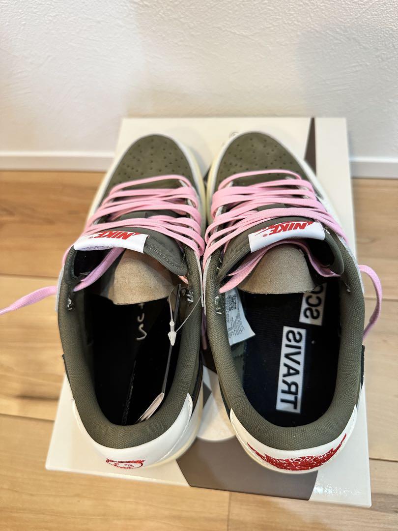 Nike Air Jordan 1 Low Travis Scott オリーブ