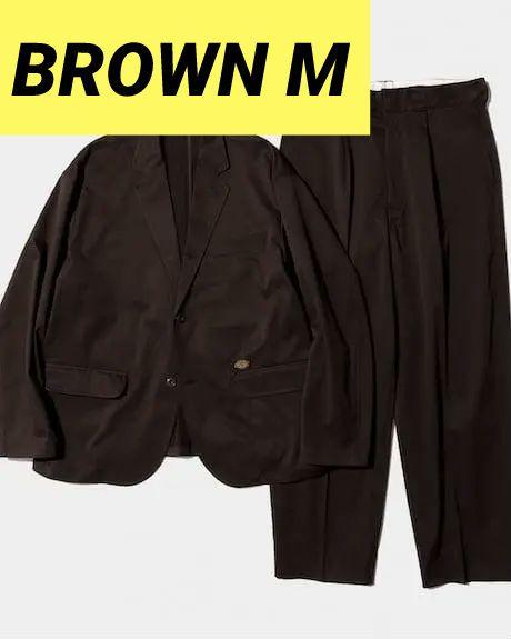 2025 ブラウン M Dickies Tripster suit セットアップ
