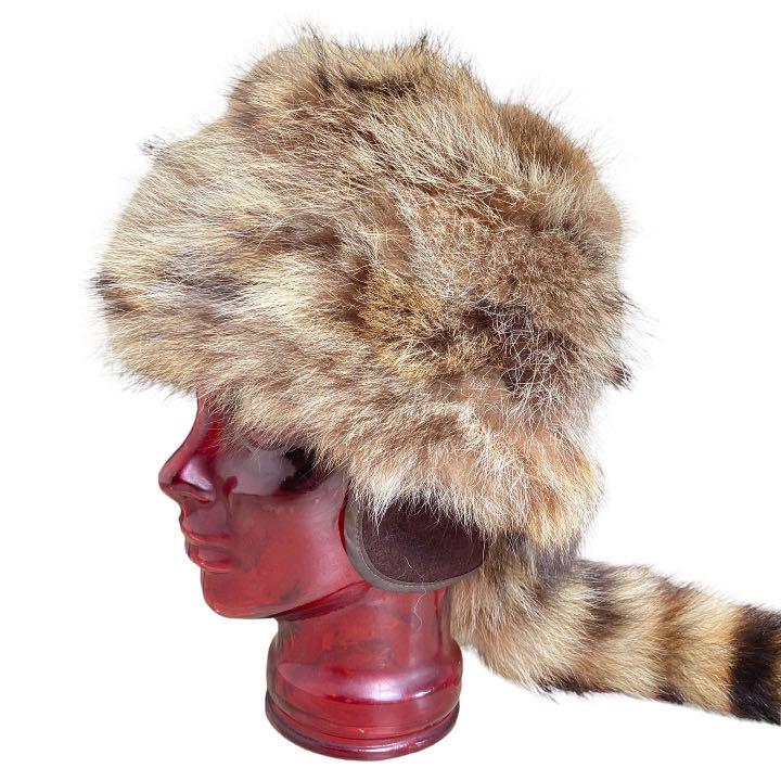 爆買い大得価 ORVIS raccoon hat 0QGjN-m23004027108 低価超激得