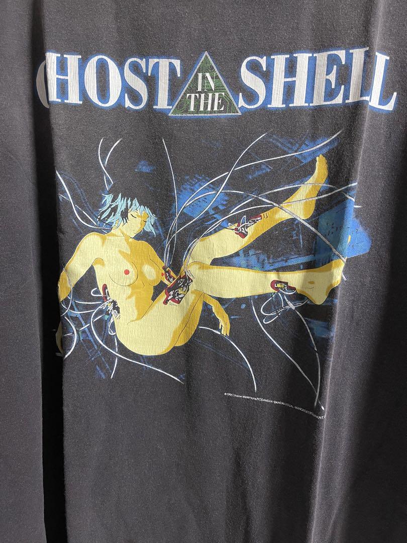 年末のプロモーション セントGHOST IN THE SHELL ロングスリーブカットソーTシャツXL トップス