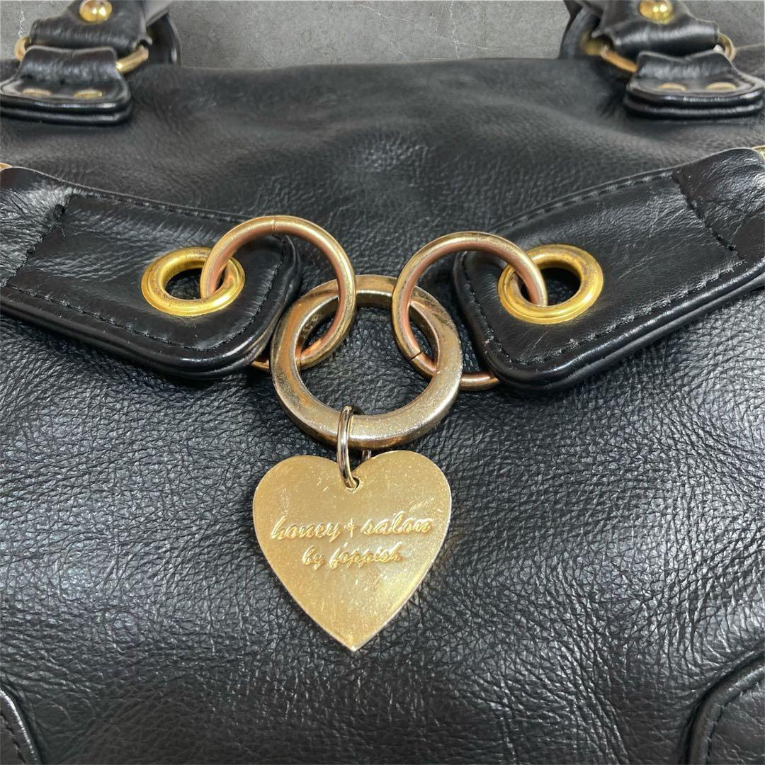 00s archive hand bag heart gold y2k 】