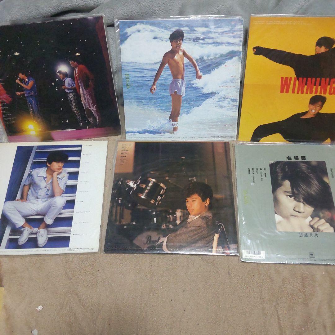 近藤真彦 LP レコードセット 7枚 邦楽