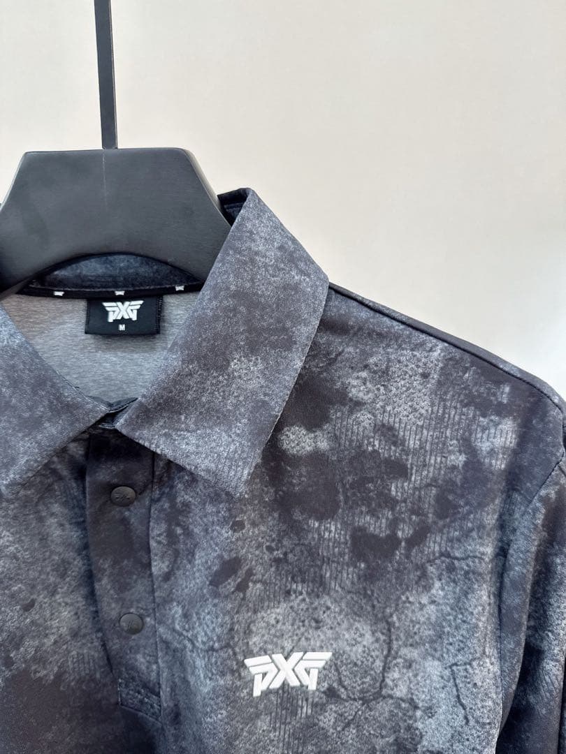 PXG 新品　ゴルフウェア メンズ トップス 長袖 ポロシャツ
