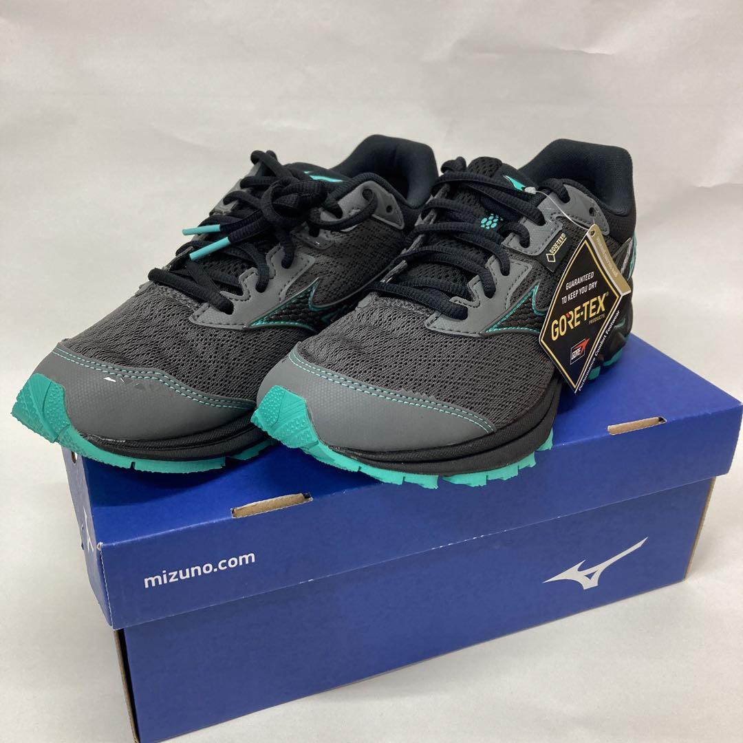ミズノ ランニングシューズ 23.5cm ウエーブライダー GTX MIZUNO