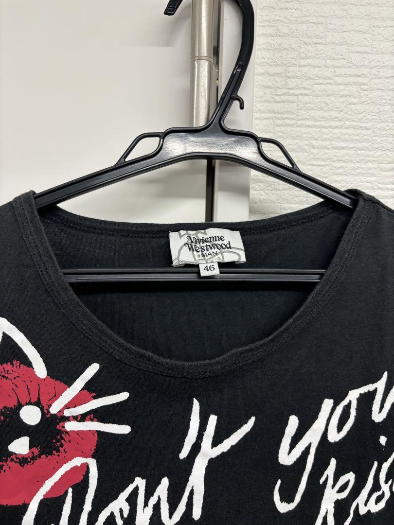 Vivienne Westwood Man キャット オーブ刺繍 Tシャツ - メルカリ