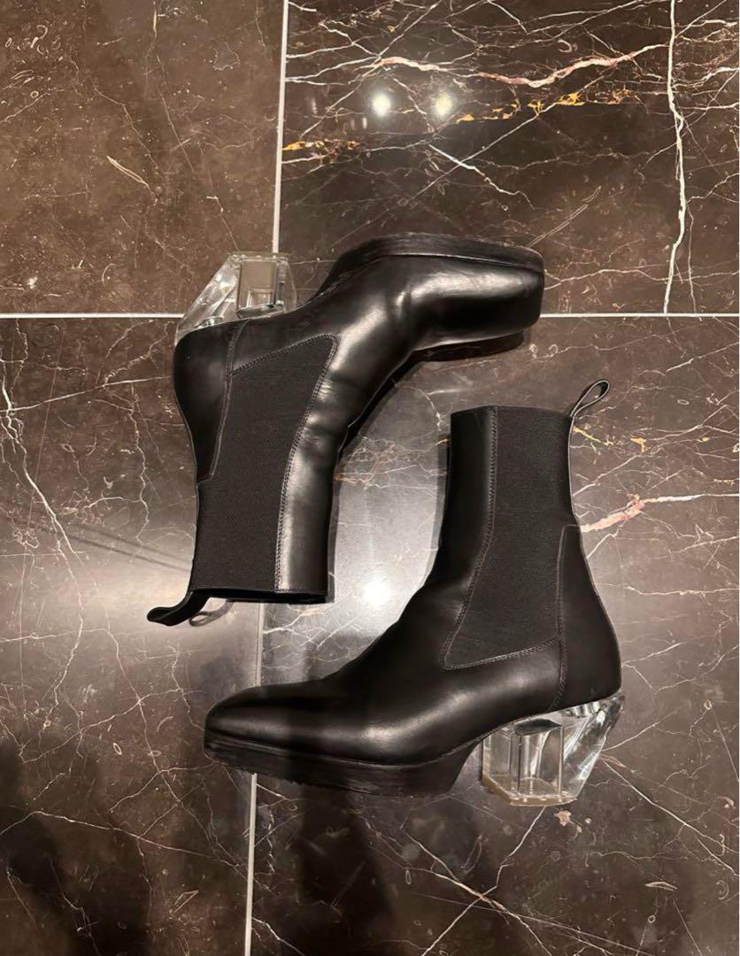 rickowens sliver boots サイドゴア ヒールブーツ 41