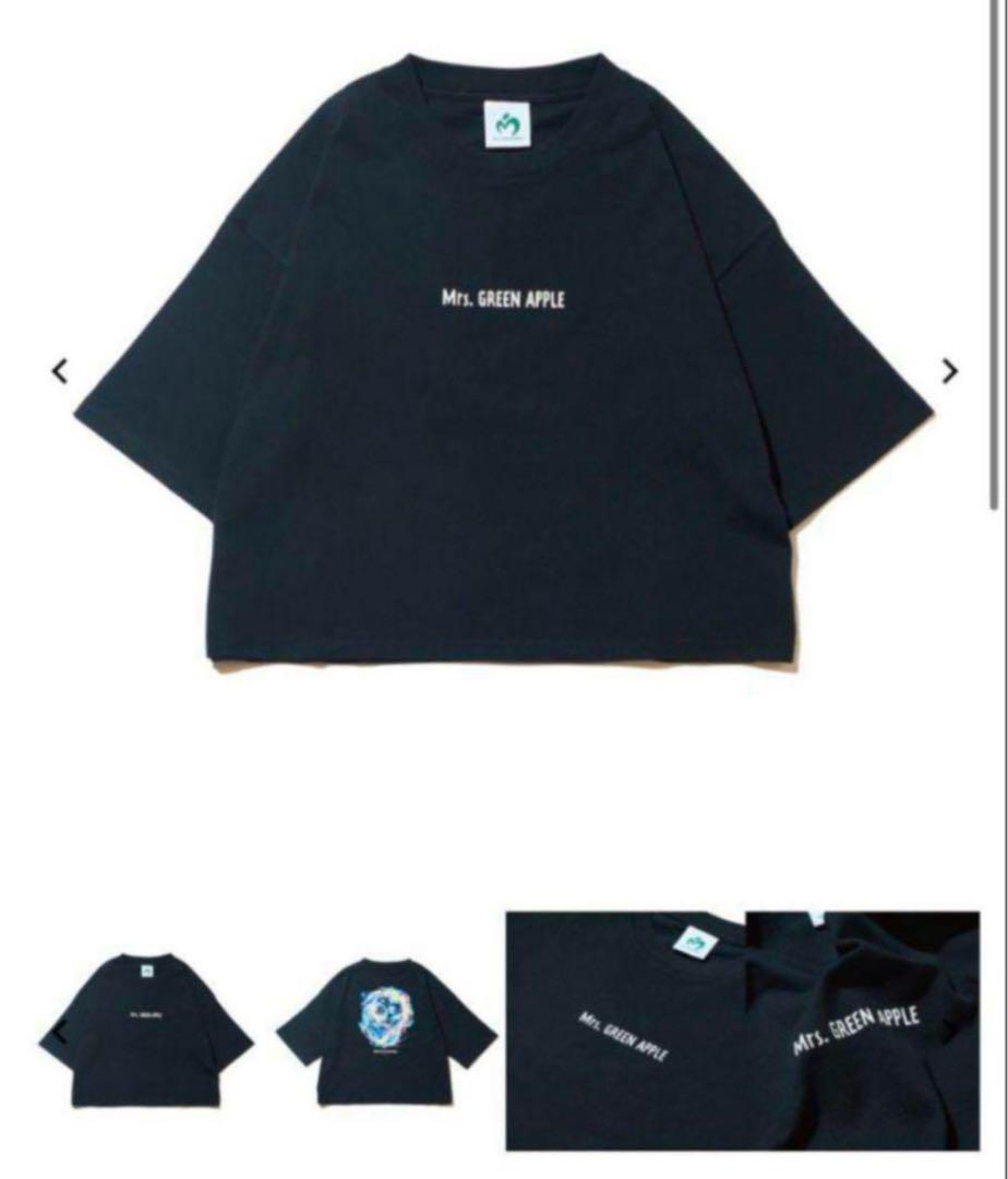 Mrs. GREEN APPLE ゼンジン クロップドTシャツ　レディース