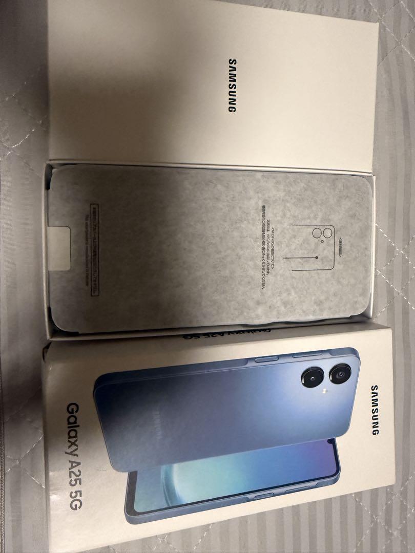 Samsung Galaxy A25 5G 本体 ライトブルー　新品架電のみ！