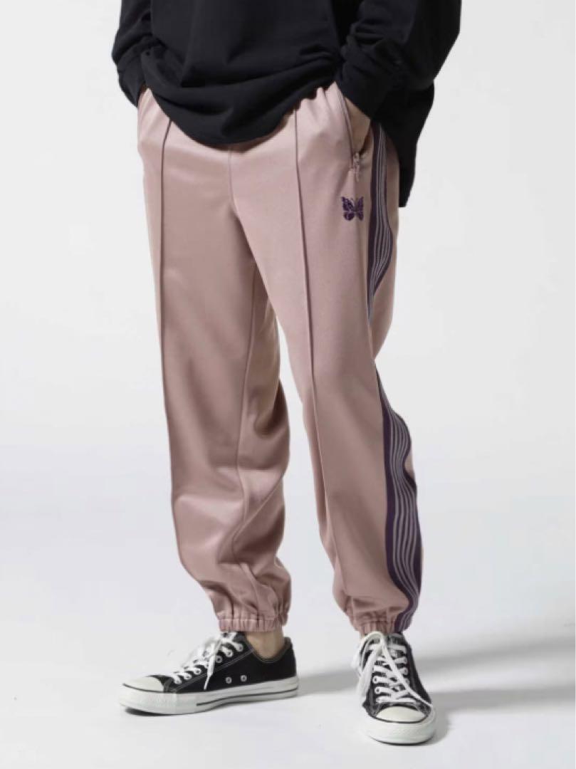 Needles zipped track pant 22aw taupe