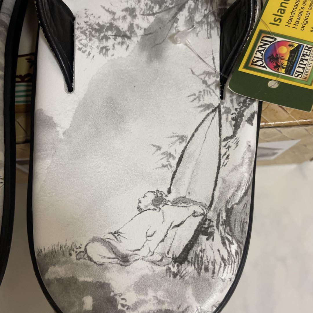 新品未使用】ISLAND SLIPPER 千總 コラボ メンズ ハワイ製 10