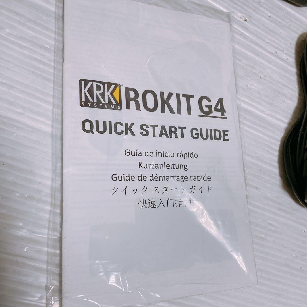 KRK ROKIT5 4G スタジオモニタースピーカー RP5G4-JA