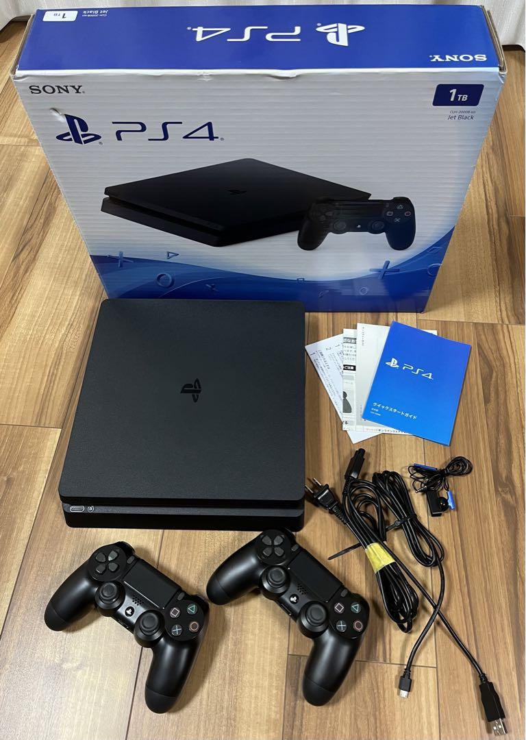 SONY PS4 1TB ジェットブラック 本体 CUH-2000B