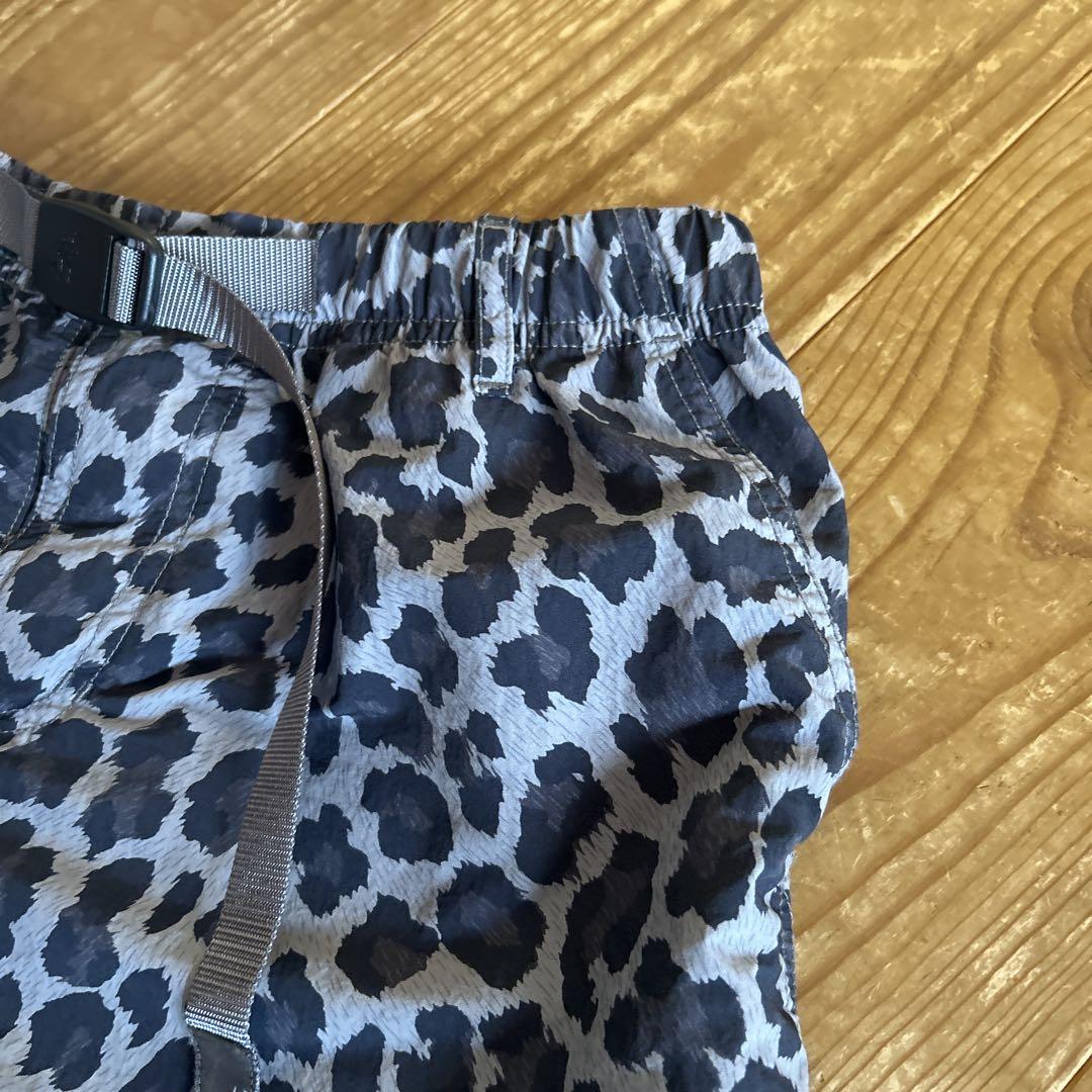 グラミチ ナイロン ハーフパンツ ショートパンツM レオパード