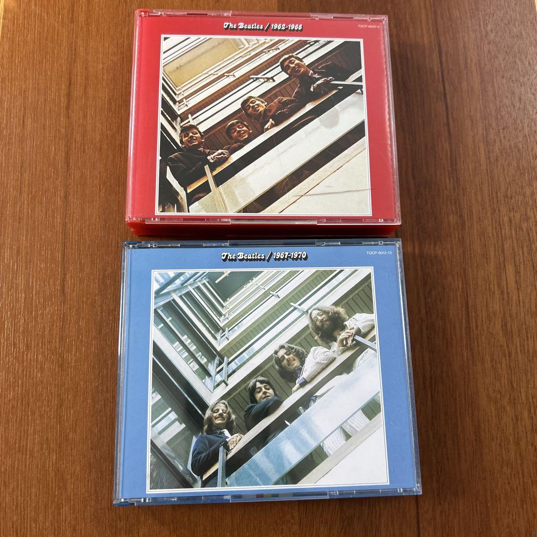 【匿名配送】ザ・ビートルズ / 赤盤青盤レコード ビートルズ赤盤青盤2023 レコードポスター付き