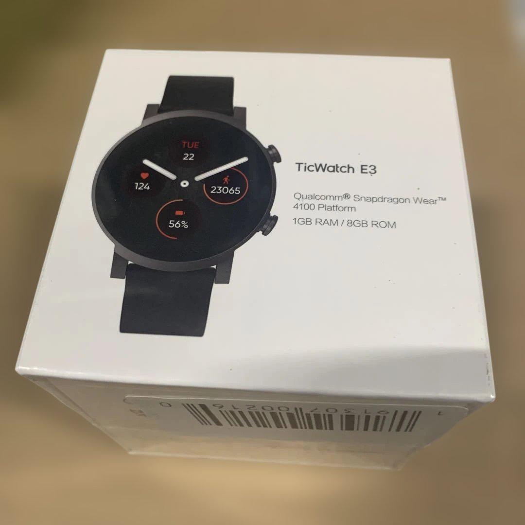 TicWatch E3 Wear OS by Google スマートウォッチ