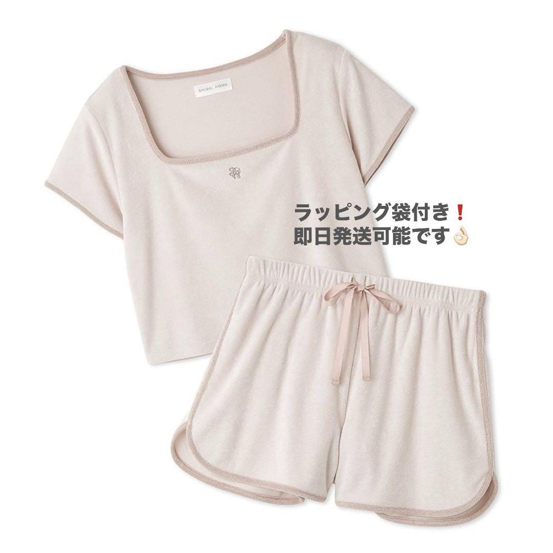 【新品未使用】パイルセットアップ ピンク sorbet light 接触冷感素材