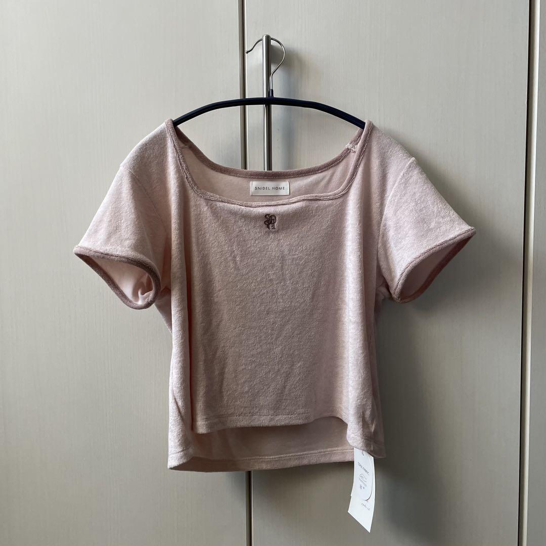 【新品未使用】パイルセットアップ ピンク sorbet light 接触冷感素材
