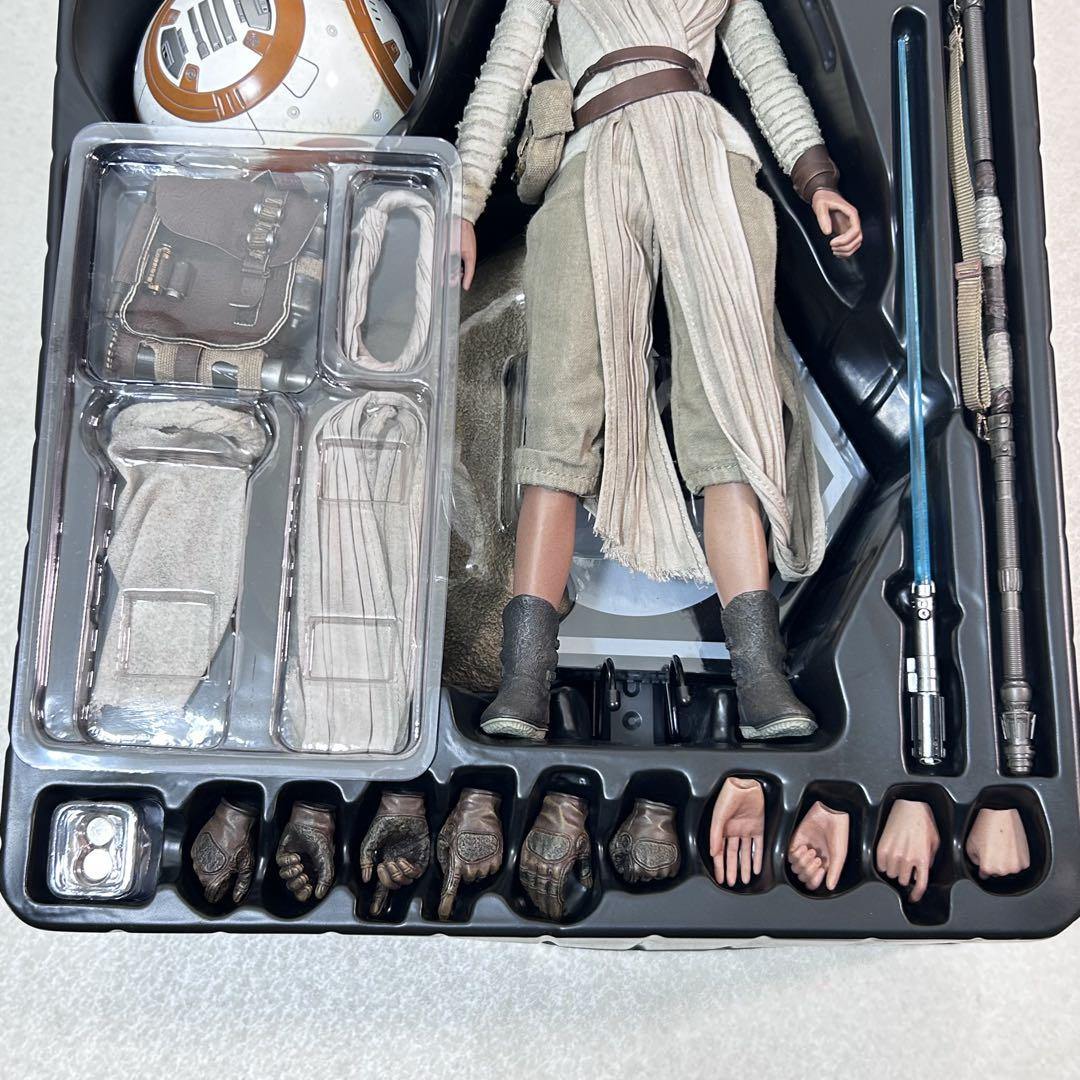 【未使用】ムービーマスターピース スターウォーズ REY&BB-8 フィギュア