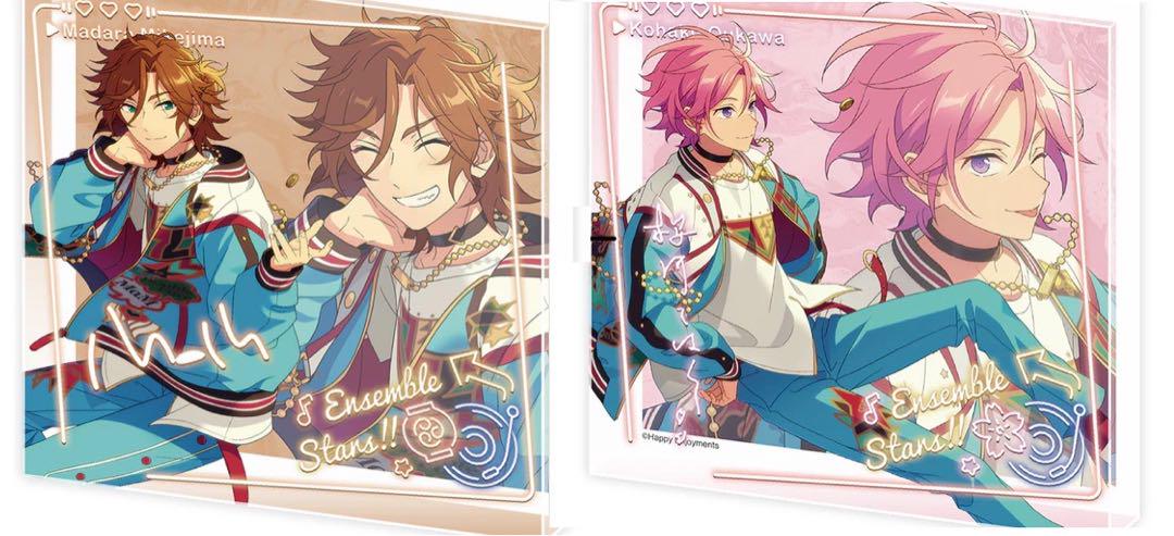 あんスタ 7周年 カーニバルアクリルブロック 三毛縞斑 桜河こはく 中国 嘉年華 あんスタ 7周年 カーニバルアクリルブロック 三毛縞斑 桜河