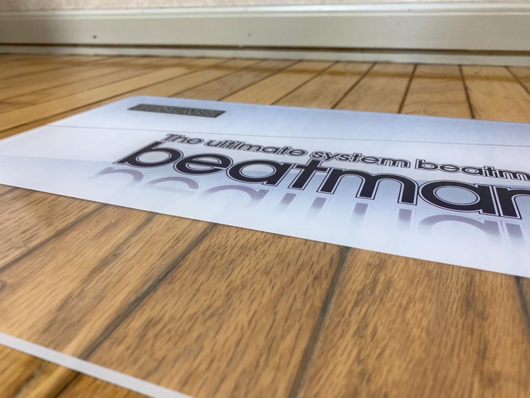 beatmania ⅡDX 17 SIRIUS 筐体パネル【希少品】