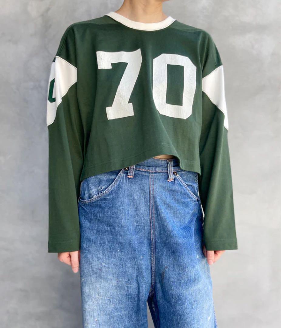 豊富な商品から 出品30日まで】NYLON COTTON FOOTBALL TEE - メルカリ シャツ