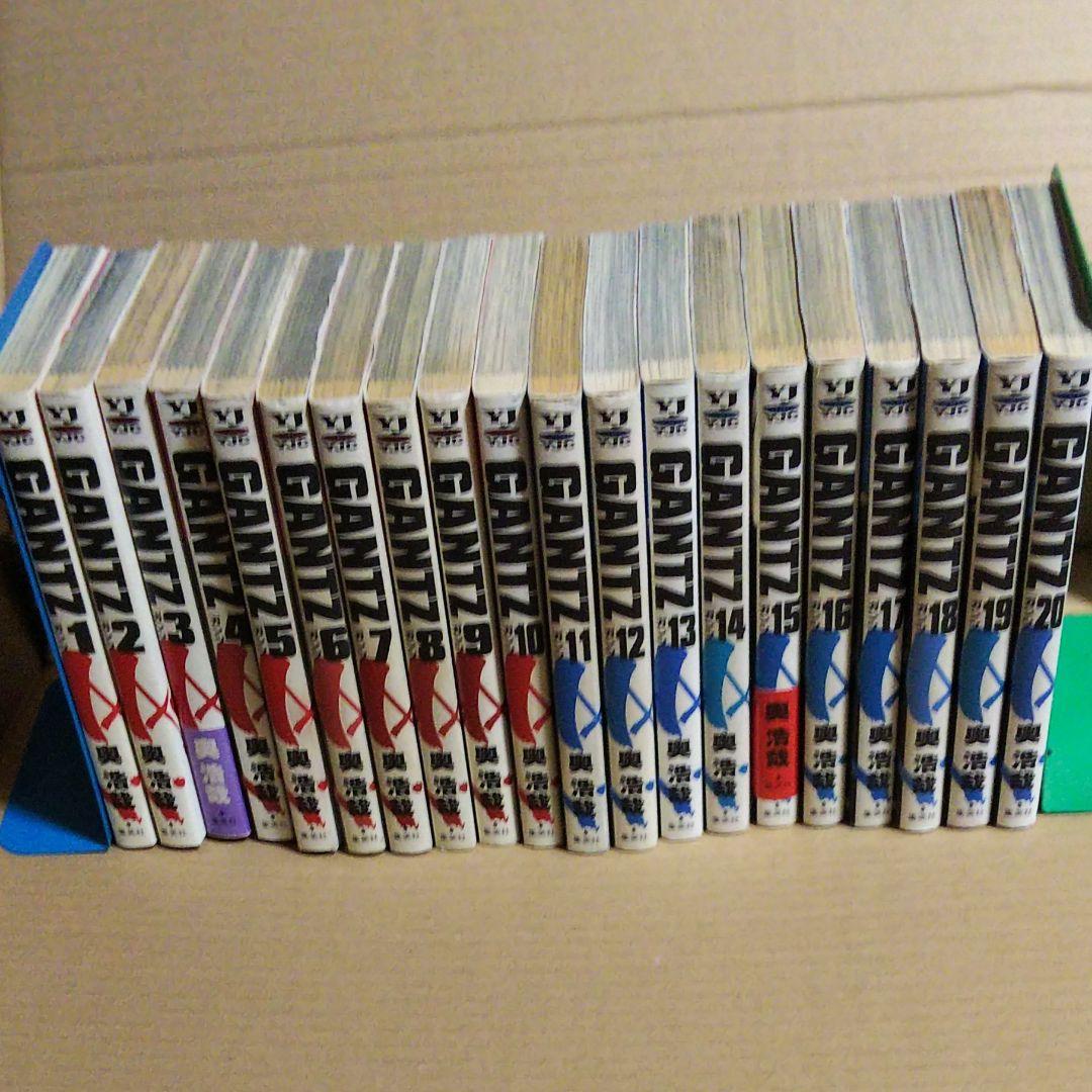 3巻の帯は無し GANTZ ガンツ 全巻セット 状態難あり 3巻の紫帯なし 売店 3巻の帯は無し GANTZ ガンツ 全巻セット 状態難あり 3巻の紫帯なし 売店