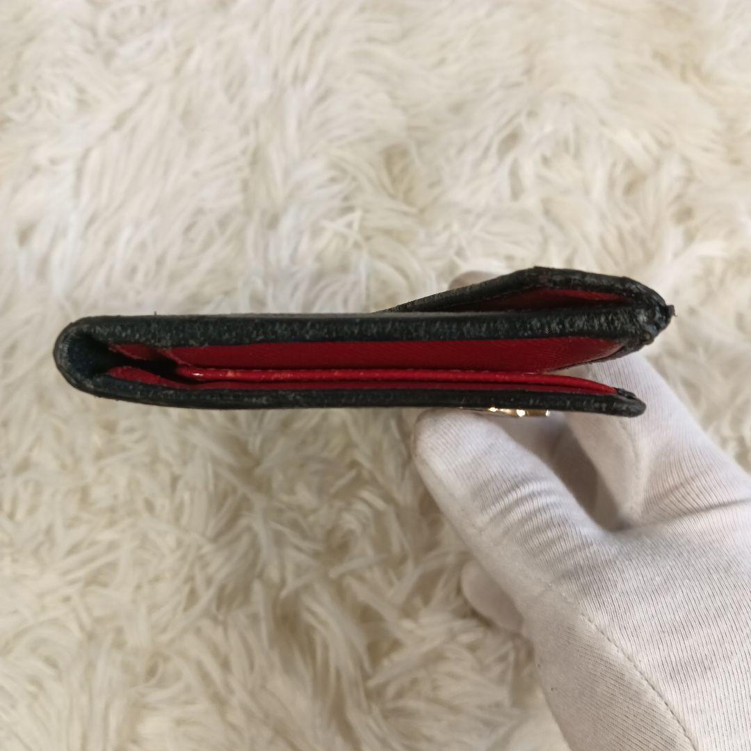 ヤマザキ【GUCCI】グッチ　長財布　シェリーライン　ヴィンテージ✨美品✨