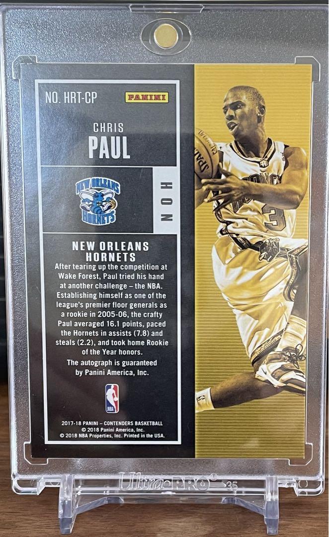 【直書きサイン】Chris Paul Rookie Ticket /49