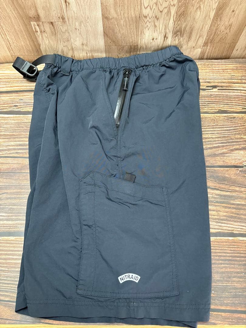 ナイトレイド　nitraid ハーフパンツ 黒　Mパンツ