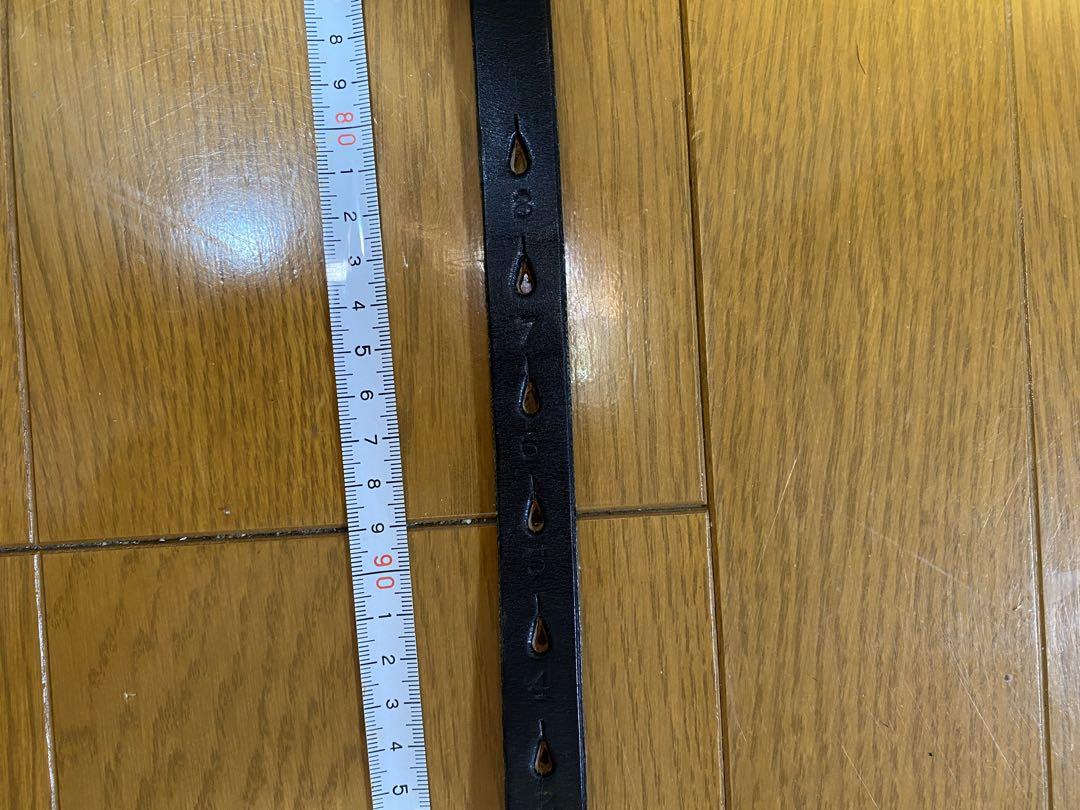 良品　REAL HARNESS リアルハーネス ベルト 18幅 34 ブラック