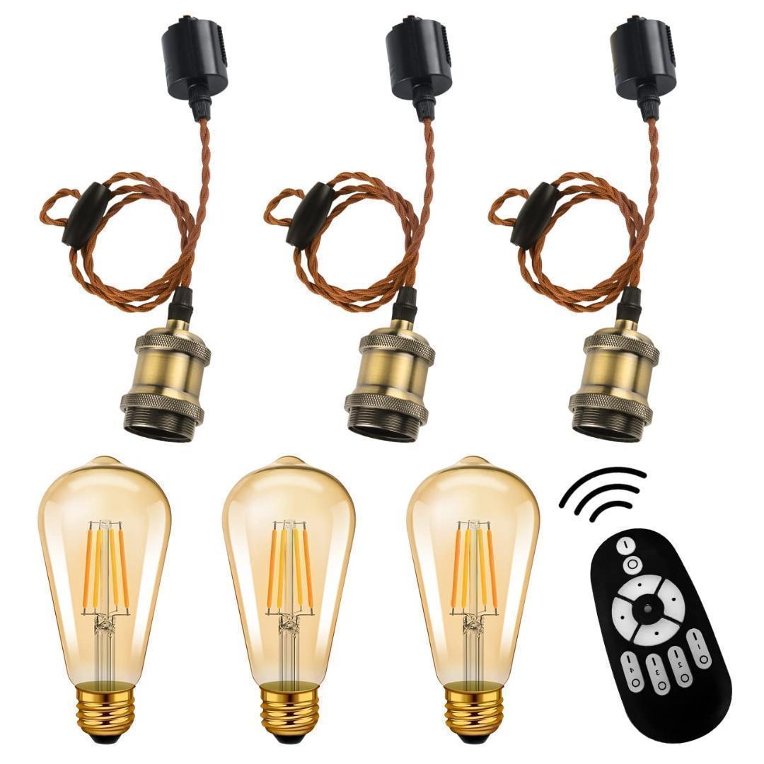 【M2050-97-70】ペンダントライト E26口金 LED電球付き 調光