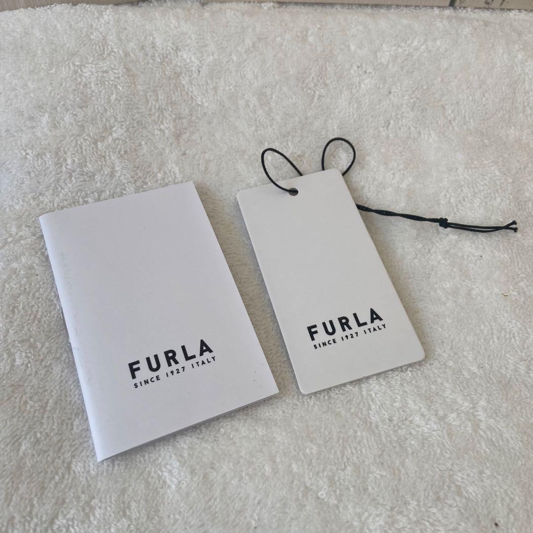 極美品　フルラ　FURLA レザー　長財布　ピンク　レザー
