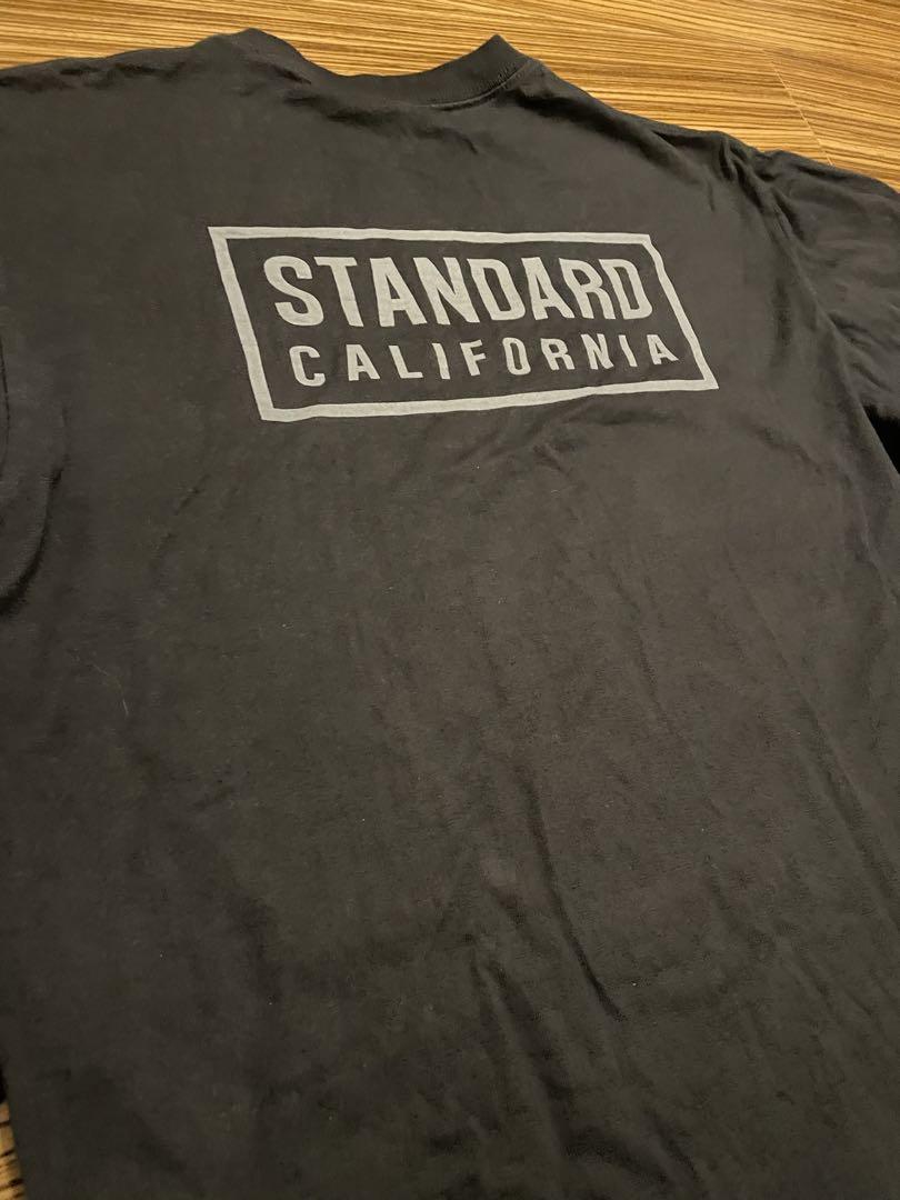 スタンダードカリフォルニア ボックスロゴ ヘビーウェイト ロンT