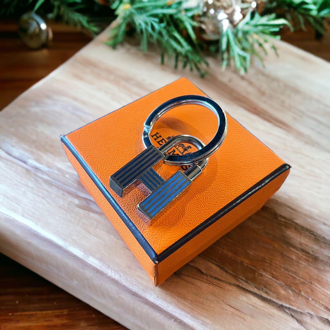 HERMES エルメス　クイズ　レインボー　カデナ　ブルー