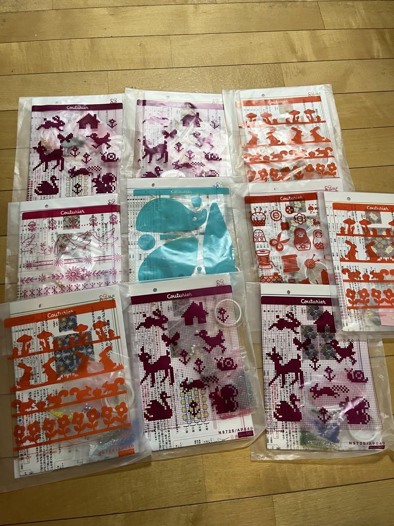 フェリシモ　ビーズモザイク　手芸キット 10個セット