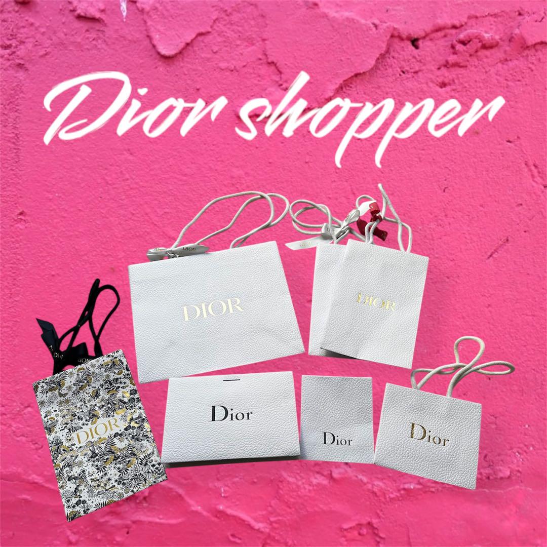 楽天市場】即納(Christian Dior)クリスチャンディオールショップバッグ 限定柄 #ホワイト(ショップバッグ)(紙袋) : コスメショップ  リテイラー