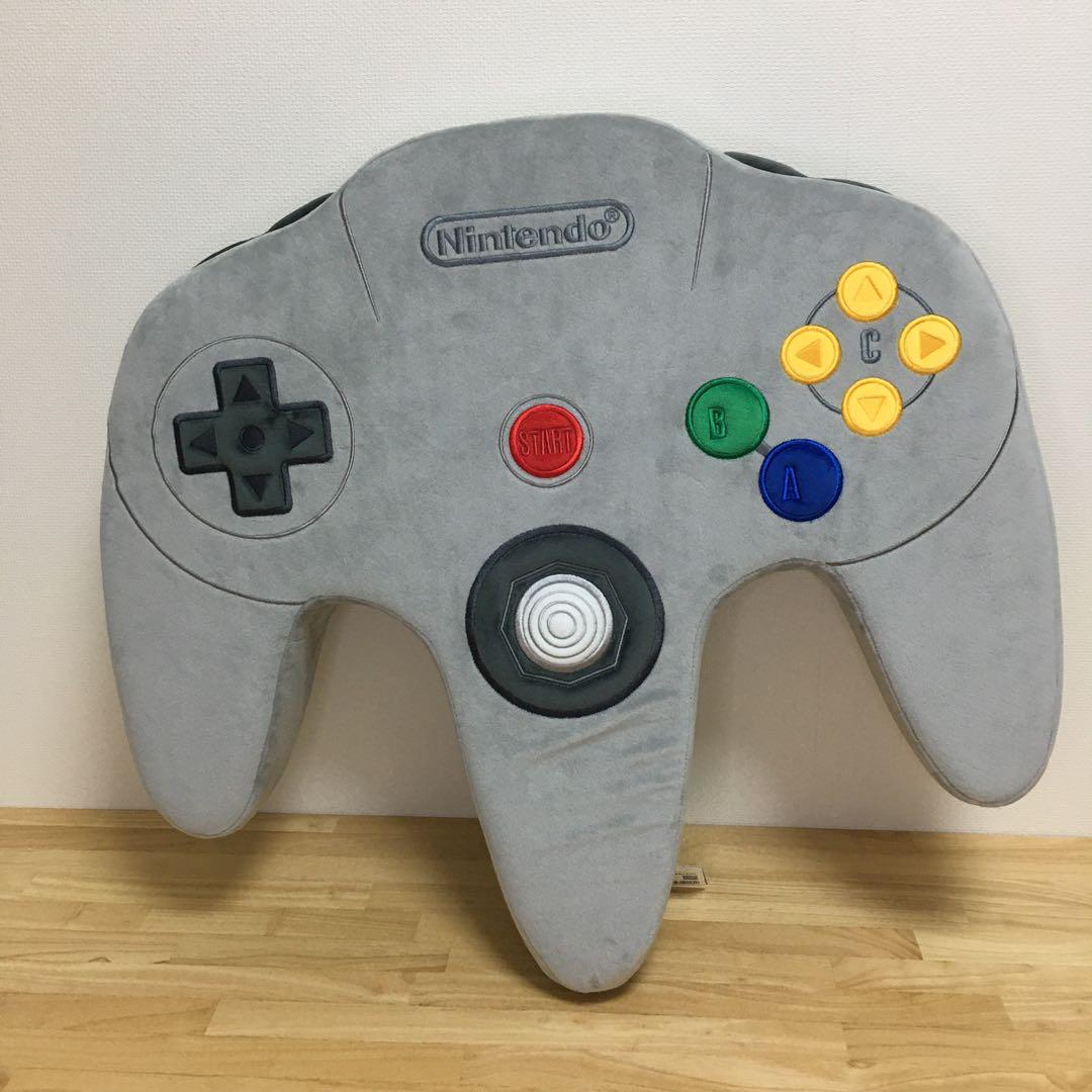 クッション NINTENDO64コントローラー型